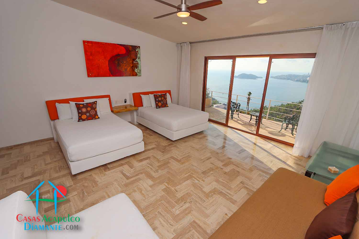 Puerta del Mar - Recámara tres 3